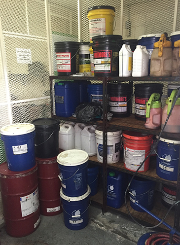 lubrication room before design